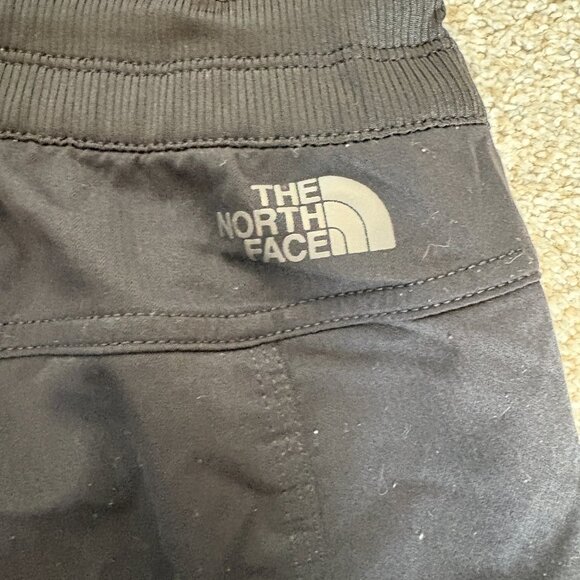The North Face Black Nylon Capri Cropped Hiking Pants Crop Joggers Medium - Picture 8 of 12